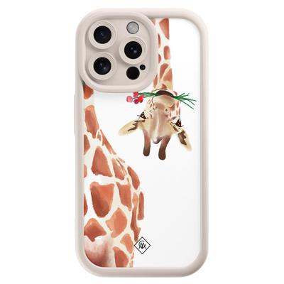 iPhone 15 Pro Max beige case - Giraffe iPhone 15 Pro Max beige case - Giraffe