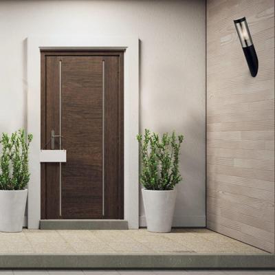 Searchlight Zwarte buitenlampBatton - 93901BK