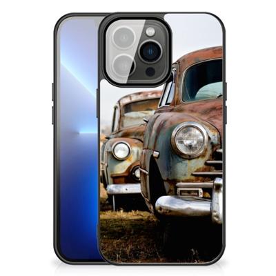 iPhone 13 Pro Max Silicone Back Case Vintage Auto
