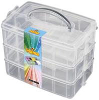 Hama strijkkralen opbergbox groot met 3 lades - thumbnail