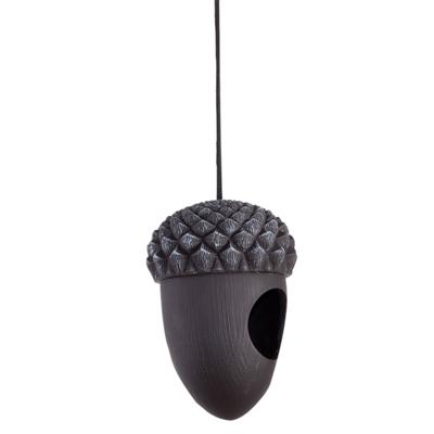 Eikel voederhuis zwart