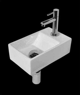 Best Design Wonder fonteinset 29x18x9.5cm 1 kraangat rechts met kraan sifon en afvoerplug keramiek wit 3875110 Best Design Wonder fonteinset 29x18x9.5cm 1 kraangat rechts met kraan sifon en afvoerplug keramiek wit 3875110