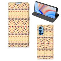 OPPO Reno4 Pro 5G | Hoesje met Magneet | Aztec Yellow - thumbnail