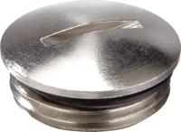 Wiska 10065082 EMVS-ORD 20 Blindstop Slagvast M20 Metaal Natuur 100 stuk(s) - thumbnail