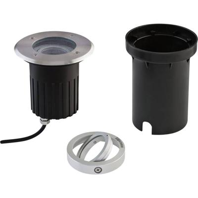 EVN EVN Lichttechnik 678710 Vloerinbouwlamp GU10 Hoogvoltage halogeenlamp RVS EVN EVN Lichttechnik 678710 Vloerinbouwlamp GU10 Hoogvoltage halogeenlamp RVS