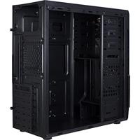 Inter-Tech b-42 rgb midi tower behuizing (zwart | 3x usb-a | rgb | window) - thumbnail