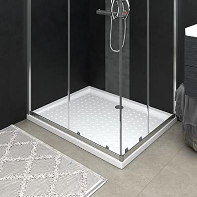 VidaXL Douchebak met noppen 80x100x4 cm abs wit
