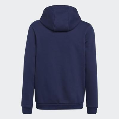 adidas Entrada 22 Sweat Hoodie Kids Donkerblauw Wit