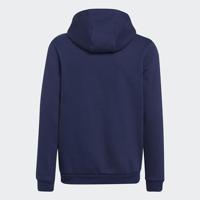 adidas Entrada 22 Sweat Hoodie Kids Donkerblauw Wit - thumbnail