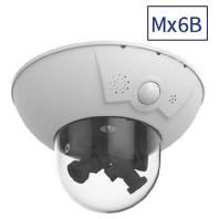 Mobotix Mx-D16B-P-6D6D041 IP-beveiligingscamera binnen & buiten koepel wit 6144 x 2048pixels - beveiligingscamera's (IP-beveiligingscamera, binnen & buiten, koepel, wit, muur, IP54) - thumbnail
