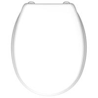 Toiletzitting Schutte White Duroplast RVS Scharnieren Gelakt Wit Schütte - thumbnail