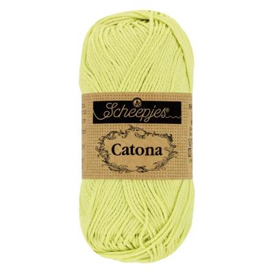 Scheepjes Catona 50g - 392 Lime Juice - Haakgaren / Breigaren