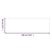 VidaXL Tapijtloper 60x180 cm antracietkleurig - thumbnail