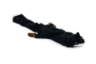 Flatino pluche hondenspeeltje vos zwart 52 cm Flatino pluche hondenspeeltje vos zwart 52 cm
