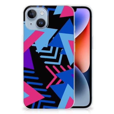Apple iPhone 14 | TPU Hoesje | Funky Triangle