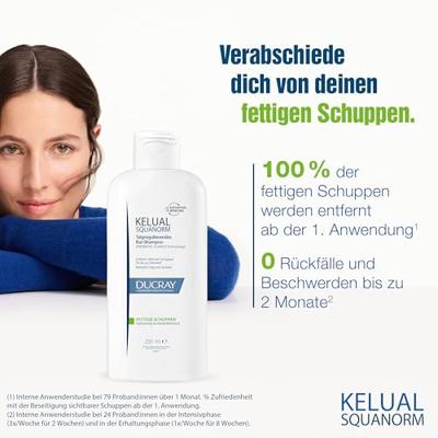 Ducray Kelual Squanorm Shampoo Vette Schilfers 200ml