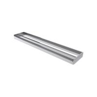 Haceka Aline Handdoekhouder dubbel 60cm Aluminium Gepolijst Aluminium 1194614 - thumbnail