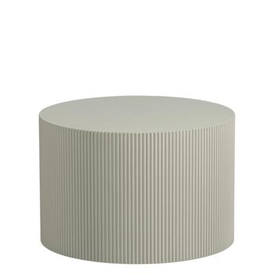 WOOOD Ronde Bijzettafel 'Sanne' 60cm, kleur Antique Beige