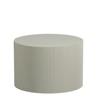 WOOOD Ronde Bijzettafel 'Sanne' 60cm, kleur Antique Beige - thumbnail