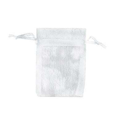 Ruben Robijn Organza buidel 9x12 zilver 1 Stuks Ruben Robijn Organza buidel 9x12 zilver 1 Stuks