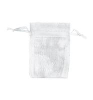 Ruben Robijn Organza buidel 9x12 zilver 1 Stuks - thumbnail