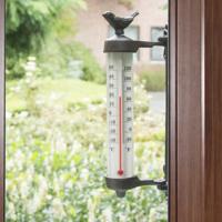 Esschert Design wandthermometer vogel - thumbnail