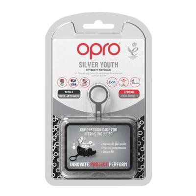 Opro 790007 Silver Superior Fit Mouthguard - No colour - JR Opro 790007 Silver Superior Fit Mouthguard - No colour - JR
