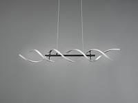 Trio Design led hanglampSequence geborsteld metaal - 341810205 - thumbnail
