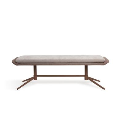 Jesper Home Eetkamerbank 'Oketo' 162cm, kleur No Grey Mouse