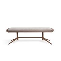 Jesper Home Eetkamerbank 'Oketo' 162cm, kleur No Grey Mouse - thumbnail