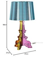 Kartell Bourgie Tafellamp - Blauw - thumbnail