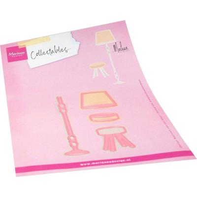 Marianne Design • collectable lamp & stool by marleen