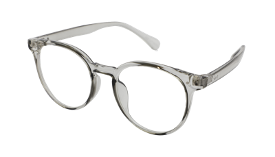 Leesbril met Blauwlichtfilter Vista Bonita Panto-Kadushi silver-+4.00