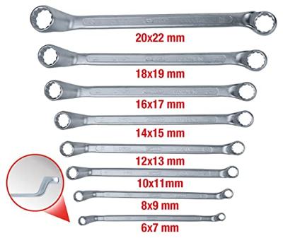 KS Tools 5170248 517.0248 Dubbele ringsleutelset Sleutelbreedte (metrisch) 6 - 22 mm KS Tools 5170248 517.0248 Dubbele ringsleutelset Sleutelbreedte (metrisch) 6 - 22 mm