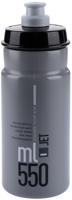 ELITE bidon "jet plus" bottle jet plus 550ml clear/grey - thumbnail