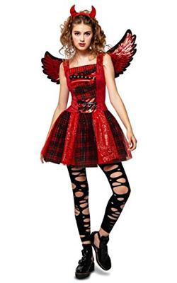 Kostuums voor Volwassenen My Other Me Duivelin Intens Rood Rood (3 Onderdelen) Maat XL Kostuums voor Volwassenen My Other Me Duivelin Intens Rood Rood (3 Onderdelen) Maat XL