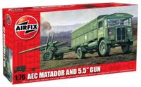 Airfix 1/76 Metador & 5.5" Gun - thumbnail
