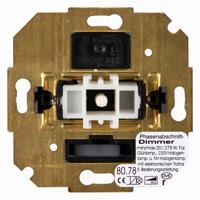 Kopp dimmer voor gloei- en halogeenlamp voor conventionele trafo's 20-275W met druk/wissel - thumbnail