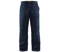 Blåkläder Winterwerkbroek 15151370 | Marineblauw | Maat 48 - 7330509129166 - thumbnail