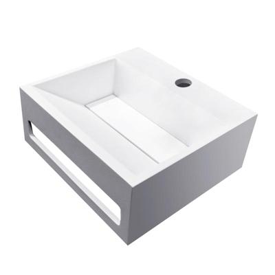 Wiesbaden Julia fontein Solid surface 30 x 28 x 12,5 cm mat wit Wiesbaden Julia fontein Solid surface 30 x 28 x 12,5 cm mat wit