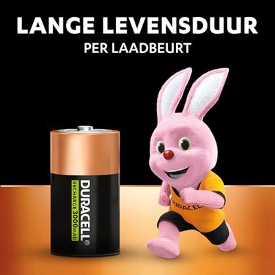 Duracell PreCharged Oplaadbare D batterij (mono) NiMH 3000 mAh 1.2 V 2 stuk(s) - thumbnail