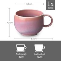 LIKE BY VILLEROY & BOCH - Perlemor Coral - Espresso cup 0,1l - thumbnail
