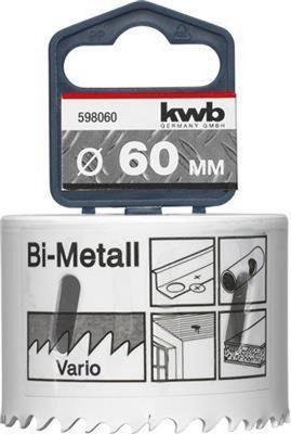 Gatenzaag hss bi-mtl 60mm KWB - Kwb Gatenzaag hss bi-mtl 60mm KWB - Kwb