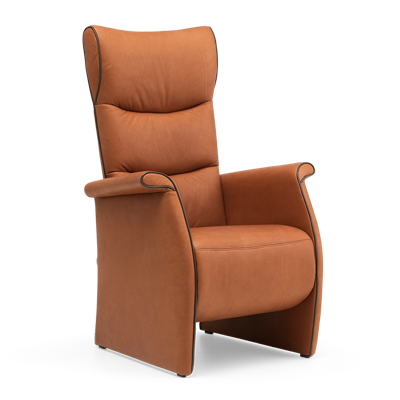 Sta-op Stoel Wilson Cognac Leer