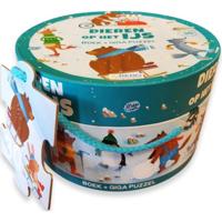 Dieren Op Het IJs - Boek + Giga Puzzel - Puzzel;Puzzel (9789036640534) - thumbnail