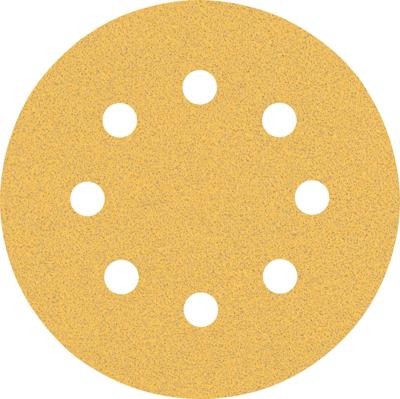 Bosch Accessoires Expert C470 schuurpapier voor excenterschuurmachines 115 mm, 8 gaten, K80 5-delig - 2608900796