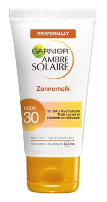 Ambre Solaire On the go zonnemelk tube SPF30 50 Milliliter