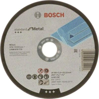 Bosch Accessoires Doorslijpschijf Metaal 150X2.5mm - 2608619774