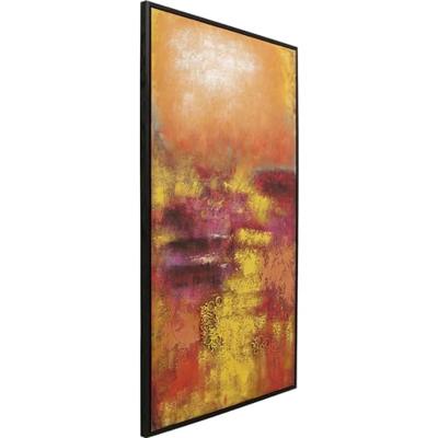 Kare Schilderij Jardin Red 125x215cm