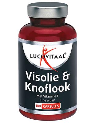 Lucovitaal Visolie & knoflook 180 Capsules Lucovitaal Visolie & knoflook 180 Capsules